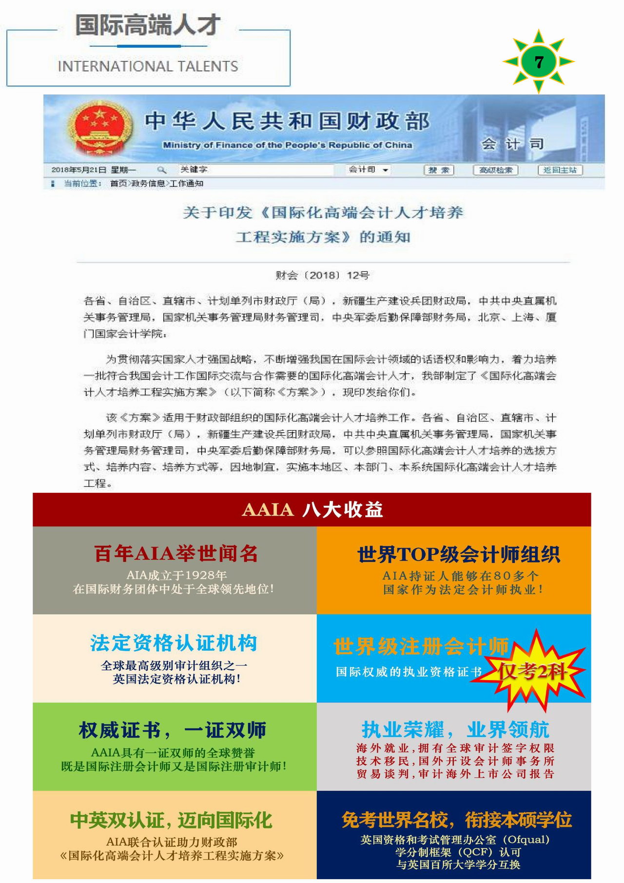 国际会计师AIA